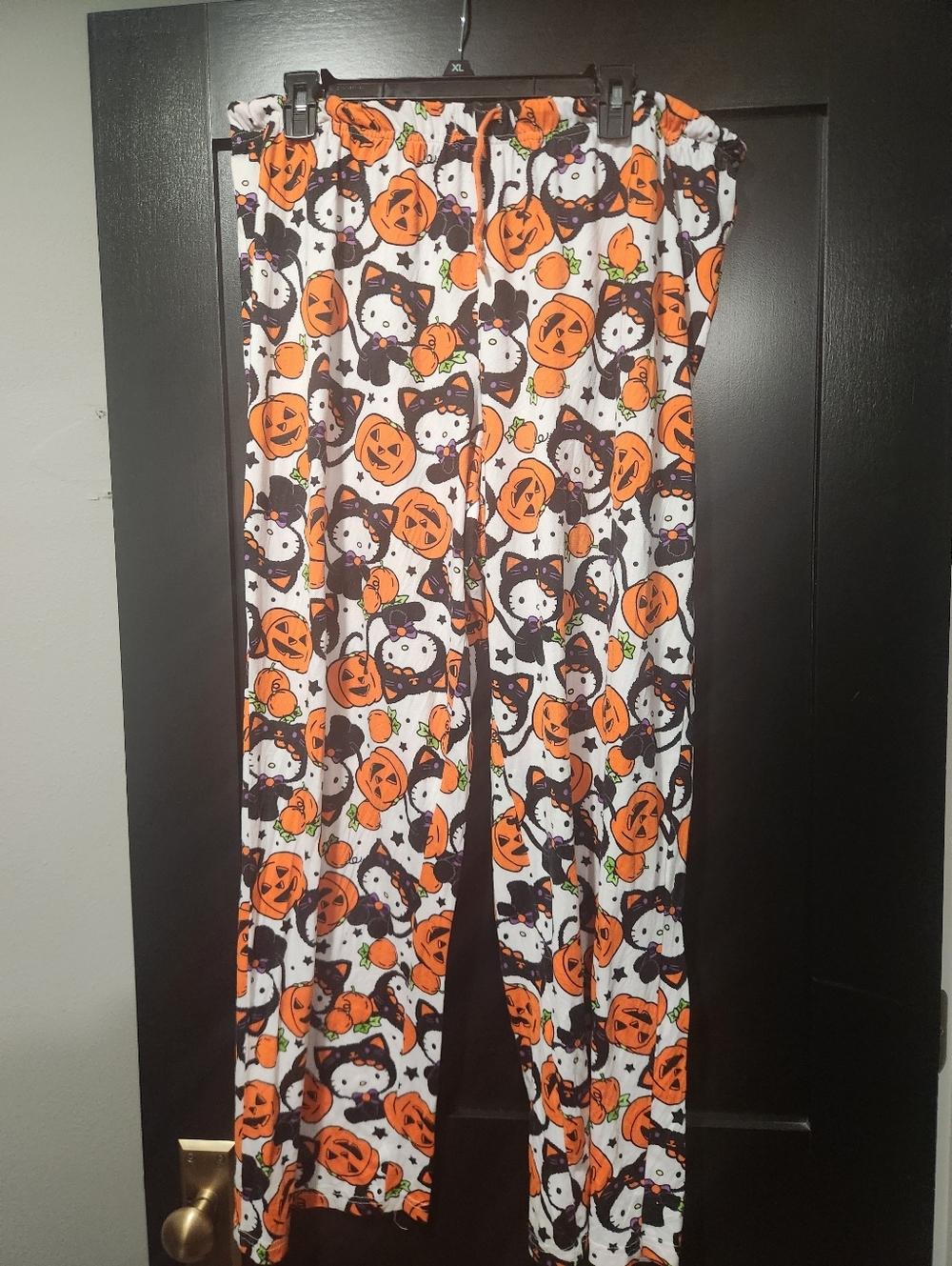 Large Hello Kitty Halloween Pajama Pants